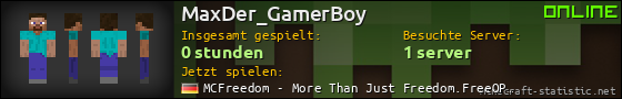 Benutzerleisten 560x90 für MaxDer_GamerBoy