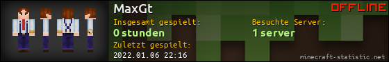 Benutzerleisten 560x90 für MaxGt