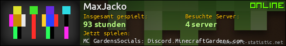 Benutzerleisten 560x90 für MaxJacko