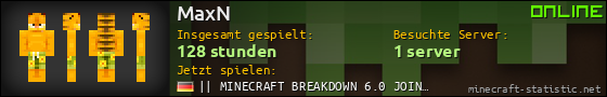 Benutzerleisten 560x90 für MaxN