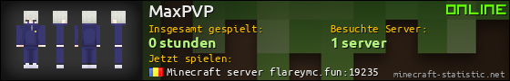 Benutzerleisten 560x90 für MaxPVP