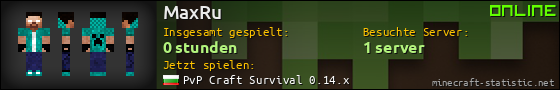 Benutzerleisten 560x90 für MaxRu