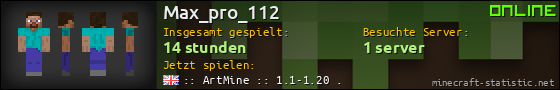 Benutzerleisten 560x90 für Max_pro_112