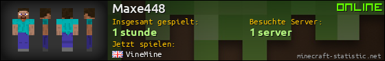 Benutzerleisten 560x90 für Maxe448