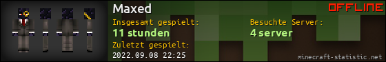 Benutzerleisten 560x90 für Maxed