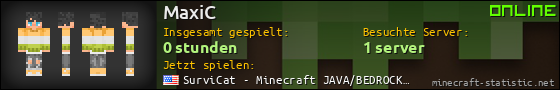Benutzerleisten 560x90 für MaxiC