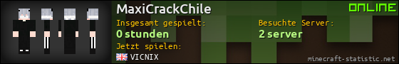 Benutzerleisten 560x90 für MaxiCrackChile