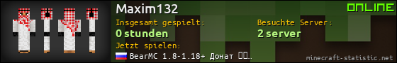 Benutzerleisten 560x90 für Maxim132