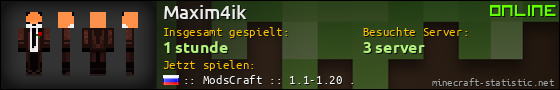 Benutzerleisten 560x90 für Maxim4ik