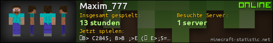 Benutzerleisten 560x90 für Maxim_777
