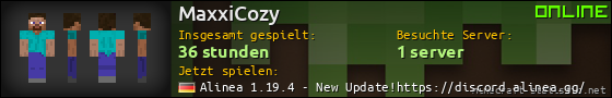 Benutzerleisten 560x90 für MaxxiCozy