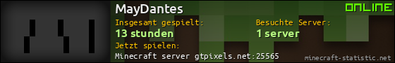 Benutzerleisten 560x90 für MayDantes
