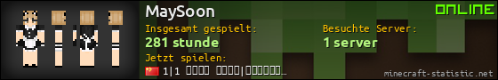 Benutzerleisten 560x90 für MaySoon