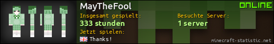 Benutzerleisten 560x90 für MayTheFool