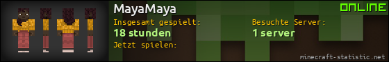 Benutzerleisten 560x90 für MayaMaya