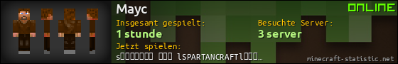Benutzerleisten 560x90 für Mayc