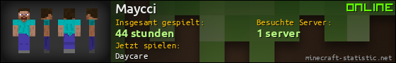 Benutzerleisten 560x90 für Maycci