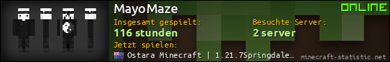 Benutzerleisten 560x90 für MayoMaze
