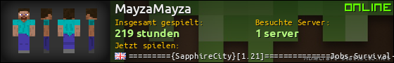 Benutzerleisten 560x90 für MayzaMayza