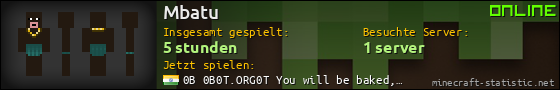 Benutzerleisten 560x90 für Mbatu
