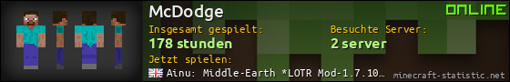 Benutzerleisten 560x90 für McDodge