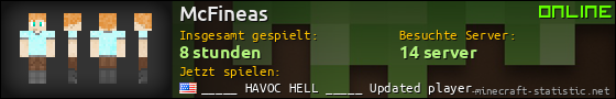 Benutzerleisten 560x90 für McFineas
