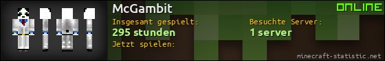 Benutzerleisten 560x90 für McGambit