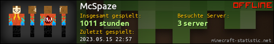 Benutzerleisten 560x90 für McSpaze