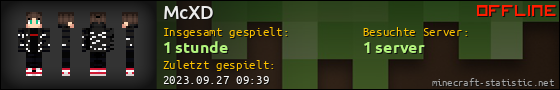 Benutzerleisten 560x90 für McXD