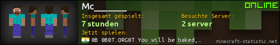 Benutzerleisten 560x90 für Mc_______