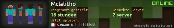 Benutzerleisten 560x90 für Mclalitho