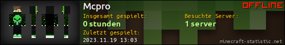 Benutzerleisten 560x90 für Mcpro