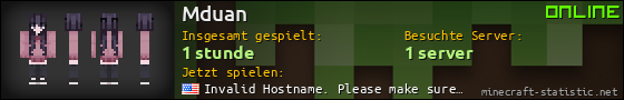 Benutzerleisten 560x90 für Mduan