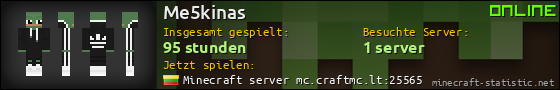 Benutzerleisten 560x90 für Me5kinas