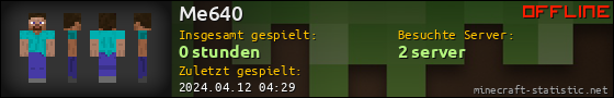 Benutzerleisten 560x90 für Me640