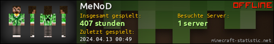 Benutzerleisten 560x90 für MeNoD