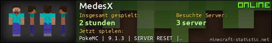 Benutzerleisten 560x90 für MedesX