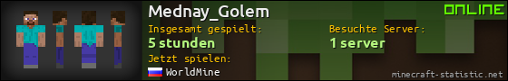 Benutzerleisten 560x90 für Mednay_Golem