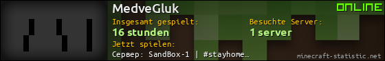 Benutzerleisten 560x90 für MedveGluk