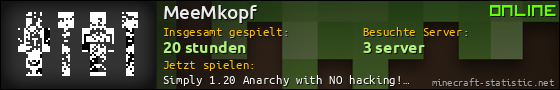 Benutzerleisten 560x90 für MeeMkopf