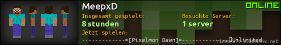 Benutzerleisten 560x90 für MeepxD