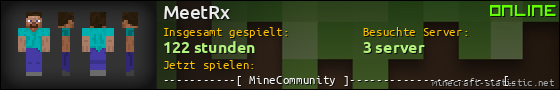 Benutzerleisten 560x90 für MeetRx