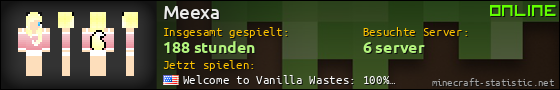 Benutzerleisten 560x90 für Meexa
