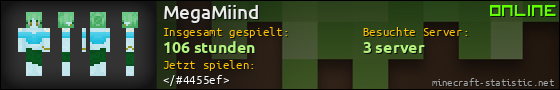Benutzerleisten 560x90 für MegaMiind