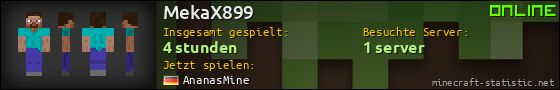 Benutzerleisten 560x90 für MekaX899