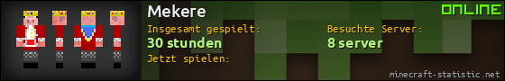 Benutzerleisten 560x90 für Mekere