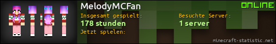 Benutzerleisten 560x90 für MelodyMCFan