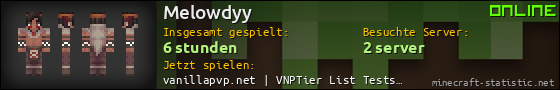 Benutzerleisten 560x90 für Melowdyy
