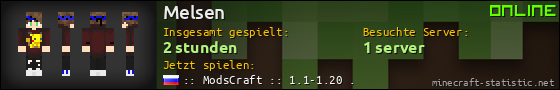 Benutzerleisten 560x90 für Melsen