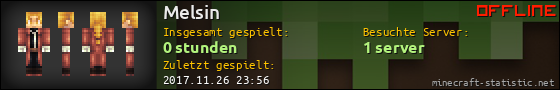 Benutzerleisten 560x90 für Melsin